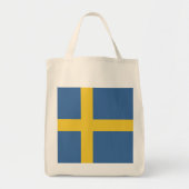 Zweedse vlag tote bag (Voorkant)