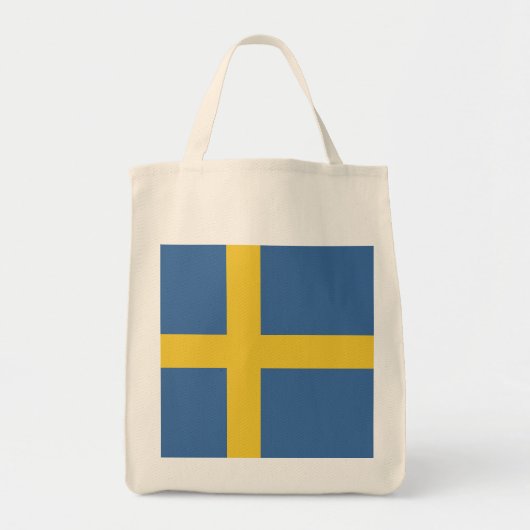 Zweedse vlag tote bag (Voorkant)
