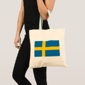 Zweedse vlag tote bag (Voorkant (product))