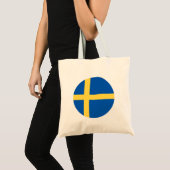 Zweedse vlag tote bag (Voorkant (product))