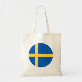 Zweedse vlag tote bag