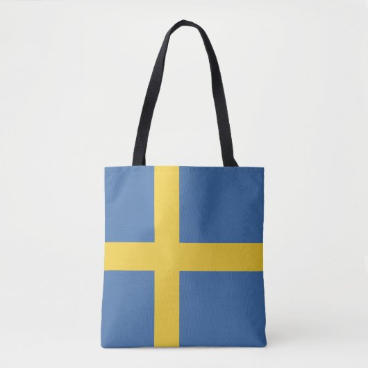 Zweedse vlag tote bag (Voorkant)