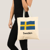 Zweedse vlag tote bag (Voorkant (product))