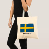 Zweedse vlag tote bag (Voorkant (product))