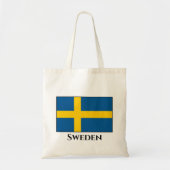 Zweedse vlag tote bag (Voorkant)