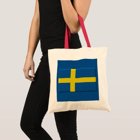 Zweedse vlag tote bag (Voorkant (product))