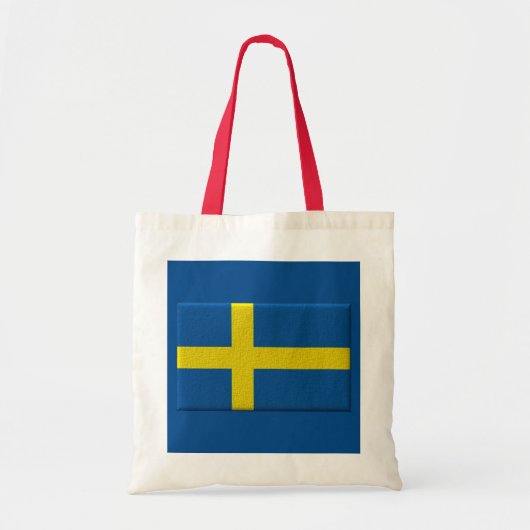 Zweedse vlag tote bag (Voorkant)