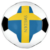 zweedse vlag voetbal (Gedraaid)