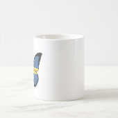 Zweedse vlag voor vlinders koffiemok (Center)