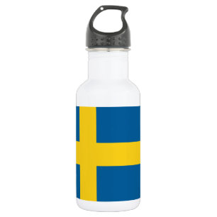 zweedse vlag waterfles