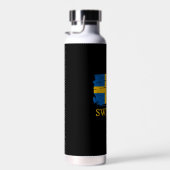 Zweedse vlag waterfles (Rechts)