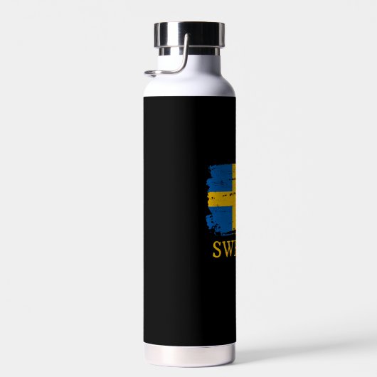 Zweedse vlag waterfles (Rechts)