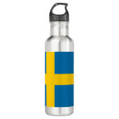 Zweedse vlag (Zweden) 532 ml waterfles (Voorkant)