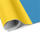 Zweedse vlag (Zweden) Cadeaupapier (Rol Hoek)