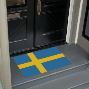 Zweedse vlag (Zweden) Deurmat
