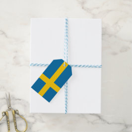 Zweedse vlag (Zweden) Gift Labels Cadeaulabel