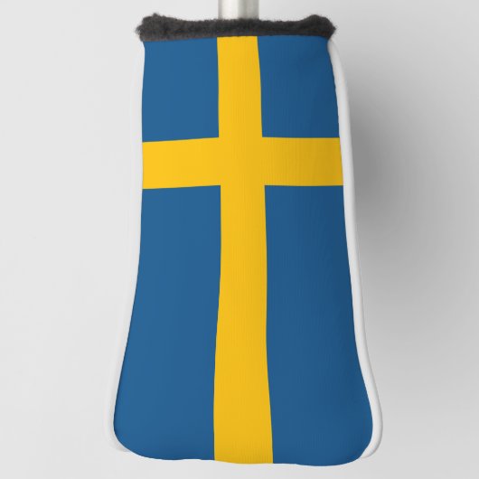 Zweedse vlag Zweden Golfheadcover (Draai 90)
