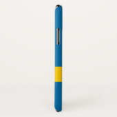Zweedse vlag (Zweden) Hoesje-Mate iPhone Case (Achterkant / rechts)