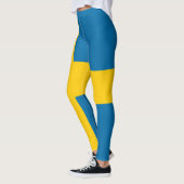 Zweedse vlag (Zweden) Leggings (Links)