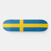 Zweedse vlag (Zweden) Persoonlijk Skateboard (Horizontaal)