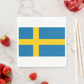 Zweedse vlag (Zweden) Servet (Insitu)