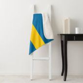 Zweedse vlag (Zweden) Sherpa Deken (In situ)