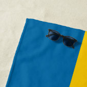 Zweedse vlag (Zweden) Strandlaken (In situ)