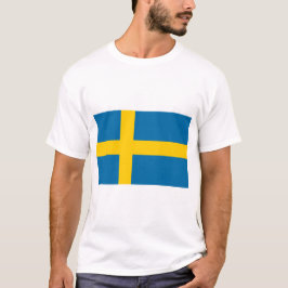Zweedse vlag (Zweden) T-Shirt