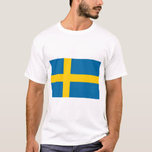 Zweedse vlag (Zweden) T-Shirt