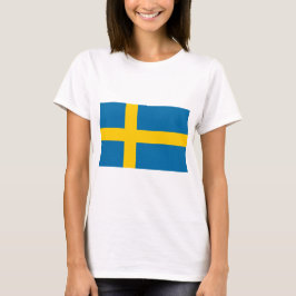 Zweedse vlag (Zweden) T-Shirt