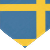 Zweedse vlag Zweden Tafelkleed (Gekanteld)