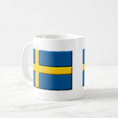 Zweedse Vlag Zweedse Mok (Voorkant links)