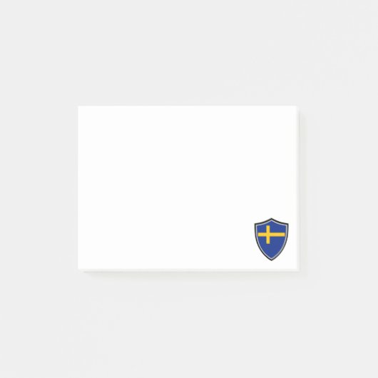 Zweedse vlaggen post-it® notes (Voorkant)