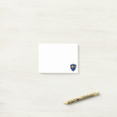 Zweedse vlaggen post-it® notes (Op bureau)