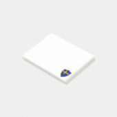 Zweedse vlaggen post-it® notes (Schuin)