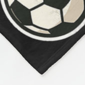 Zweedse voetbal jersey Zweedse vlag Fleece Deken (Hoek)