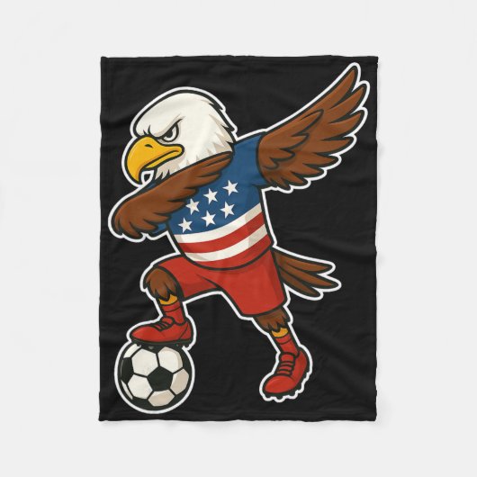 Zweedse voetbal jersey Zweedse vlag Fleece Deken (Voorkant)