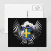 Zweedse voetbalkampioenen briefkaart (Voorkant / Achterkant)