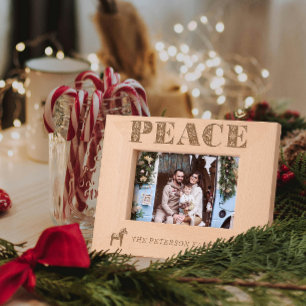 Zweedse volkskunst Peace Dala Horse Christmas Gegraveerde Lijstjes