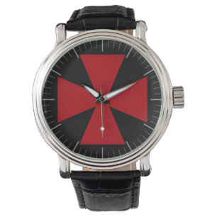Zweedse Vrijmetselaars Kruis Horloge
