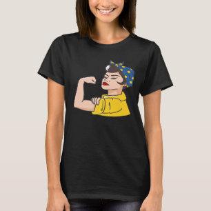 Zweedse Vrouw Zweden Vlag Trots Meisje Sverige Aan T-shirt