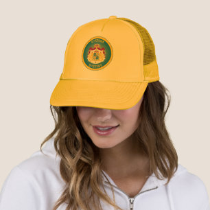 Zweedse Wapenschild Cirkelvorm Trucker Pet