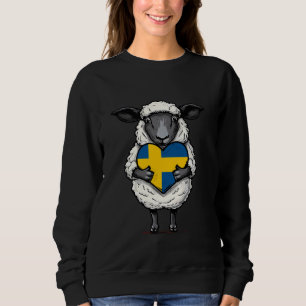 Zweedse wortels Zweden Sverige Zweedse vlag schape Trui