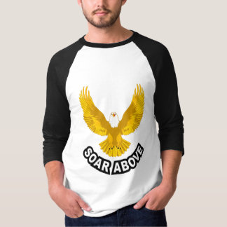 Zweef boven alle majestueuze arendskunst t-shirt