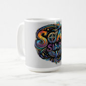 Zweef Geesten Koffiemok (Voorkant links)