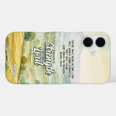 Zweef op vleugels als adelaar christen Case-Mate iPhone case (Achterkant (horizontaal))