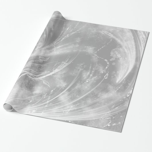 Zweefengelen - Rust Cadeaupapier (Uitgerold)