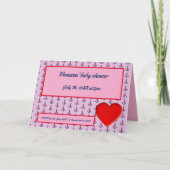 zweefroze uitnodiging (Voorkant)