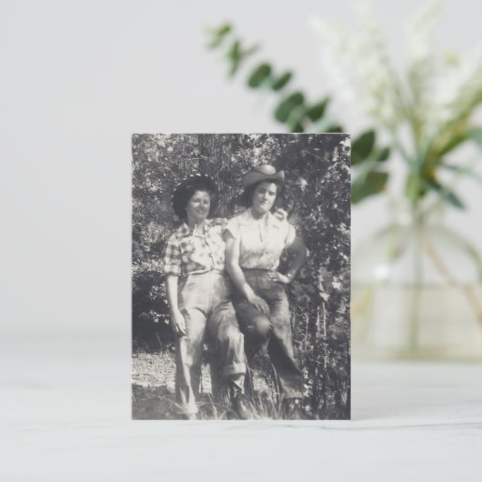 ZWEEFSELS VAN HET RODEO-BRIEFKAART/INVITATIE BRIEFKAART (Staand voorkant)