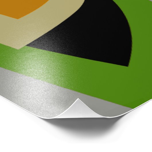 ZWEEFSELS VOOR KLEURSTOFFEN FOTO AFDRUK (Hoek)